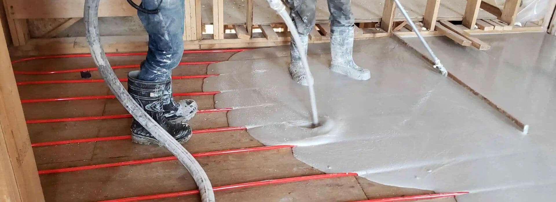 Large-scale commercial flooring project by Mack Contracting